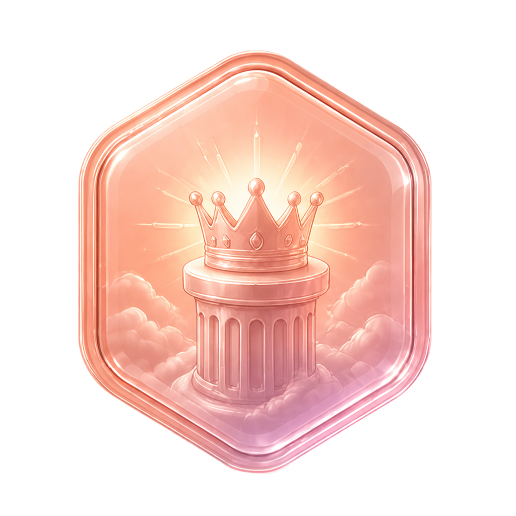 Revered chapter badge